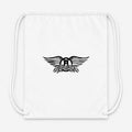 Aerosmith Drawstring Bag - White