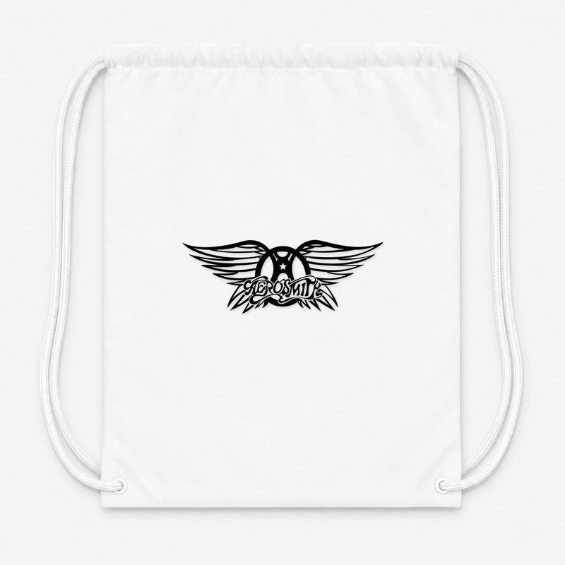 Aerosmith Drawstring Bag - White