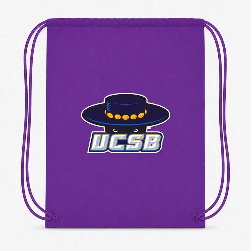 UCSB Gauchos Drawstring Bag - Purple