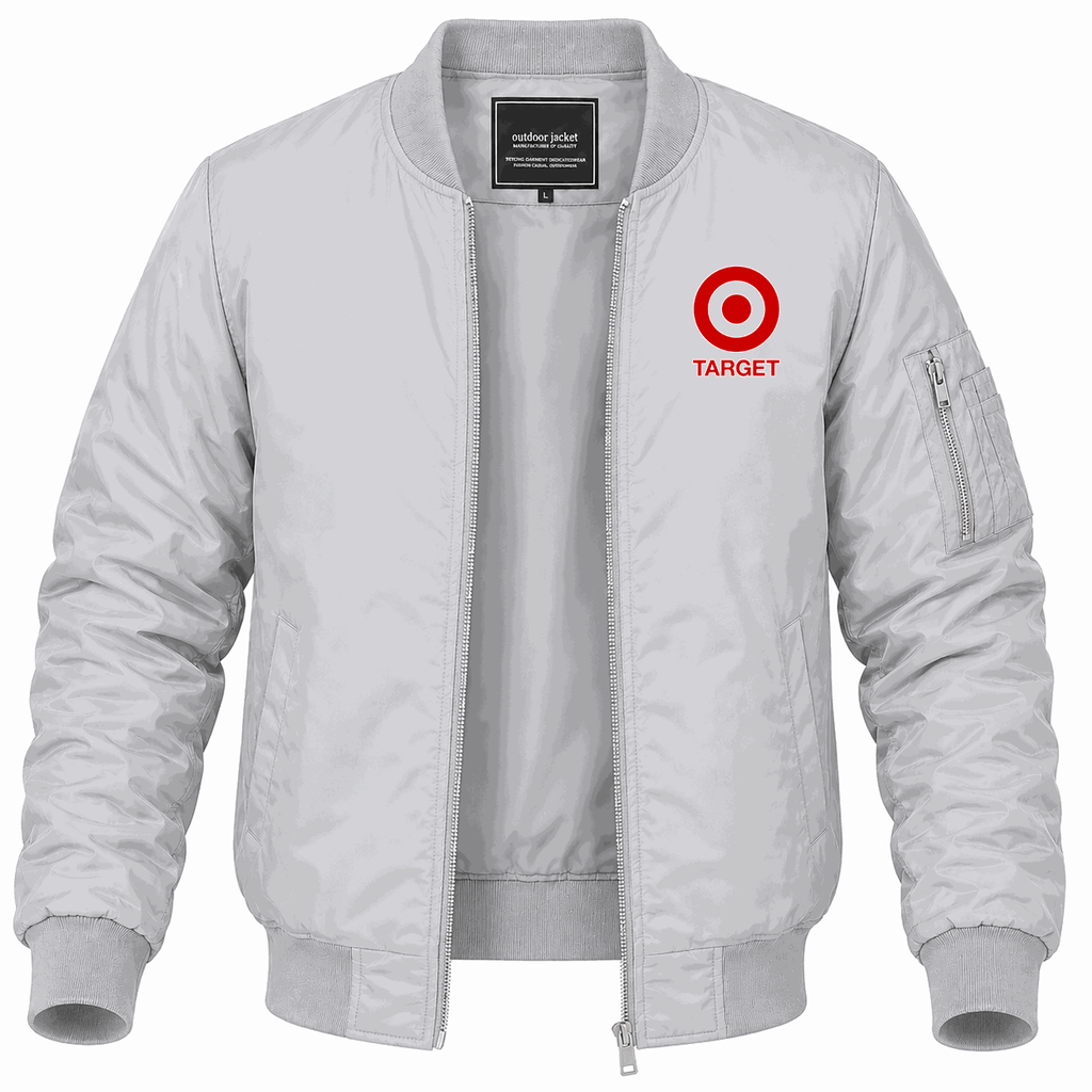 Men's Target Lightweight Bomber Jacket - Gray