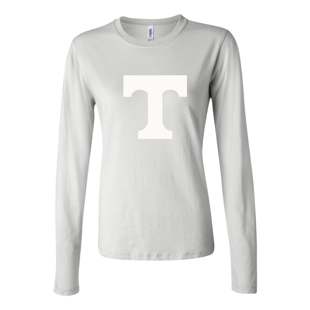 Women's Tennessee Volunteers Logo2 Long Sleeve T-Shirt - White