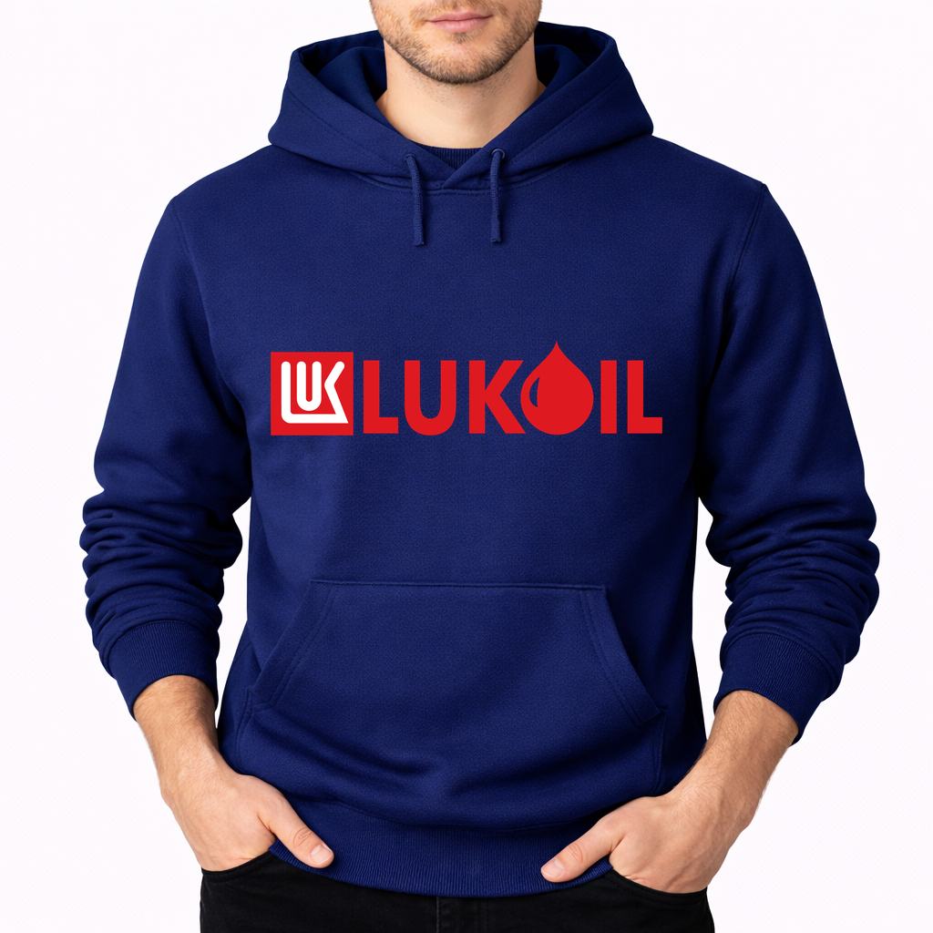 Men's Lukoil Pullover Hoodie - Navy