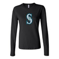 Women's Seattle Mariners Long Sleeve T-Shirt - Black