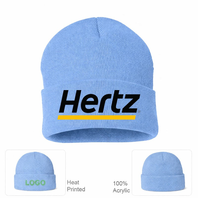 Hertz Beanie Hat - Sky Blue