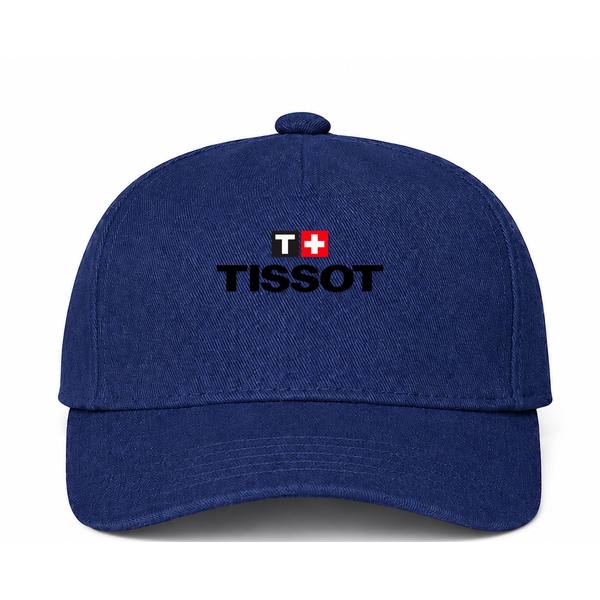 Tissot Logo Navy Dad Baseball Cap Hat