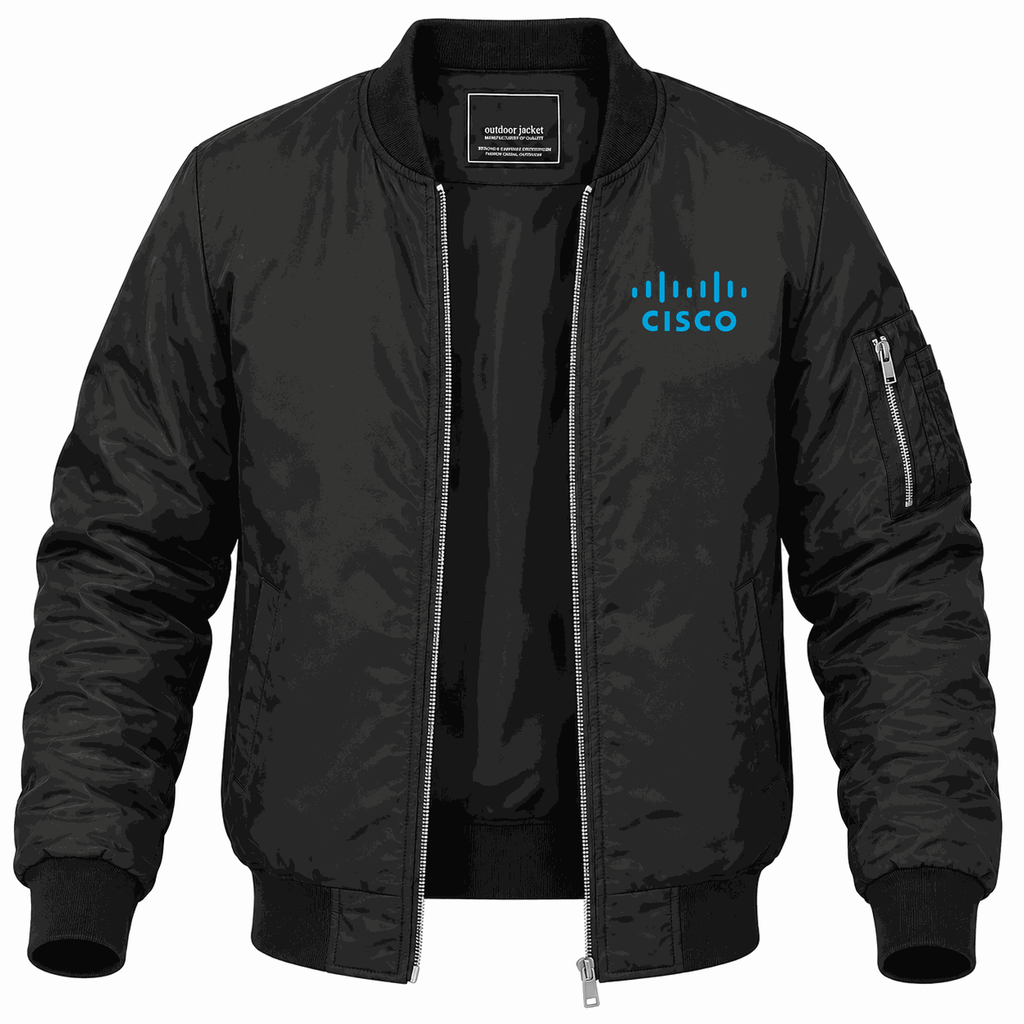 Men's Cisco Lightweight Bomber Jacket - Black