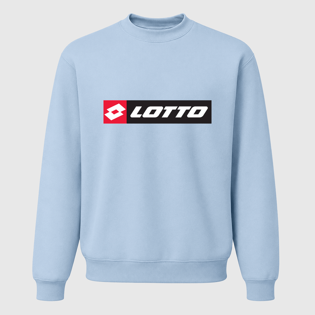 Men's Lotto Crewneck Sweatshirt - Sky Blue