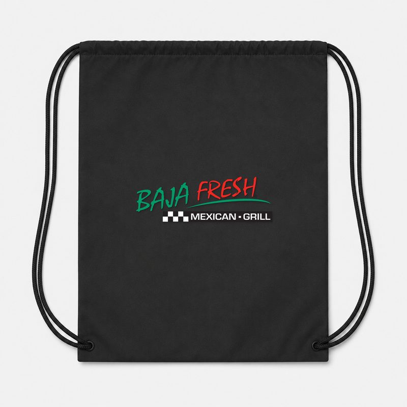 Baja Fresh Drawstring Bag - Black