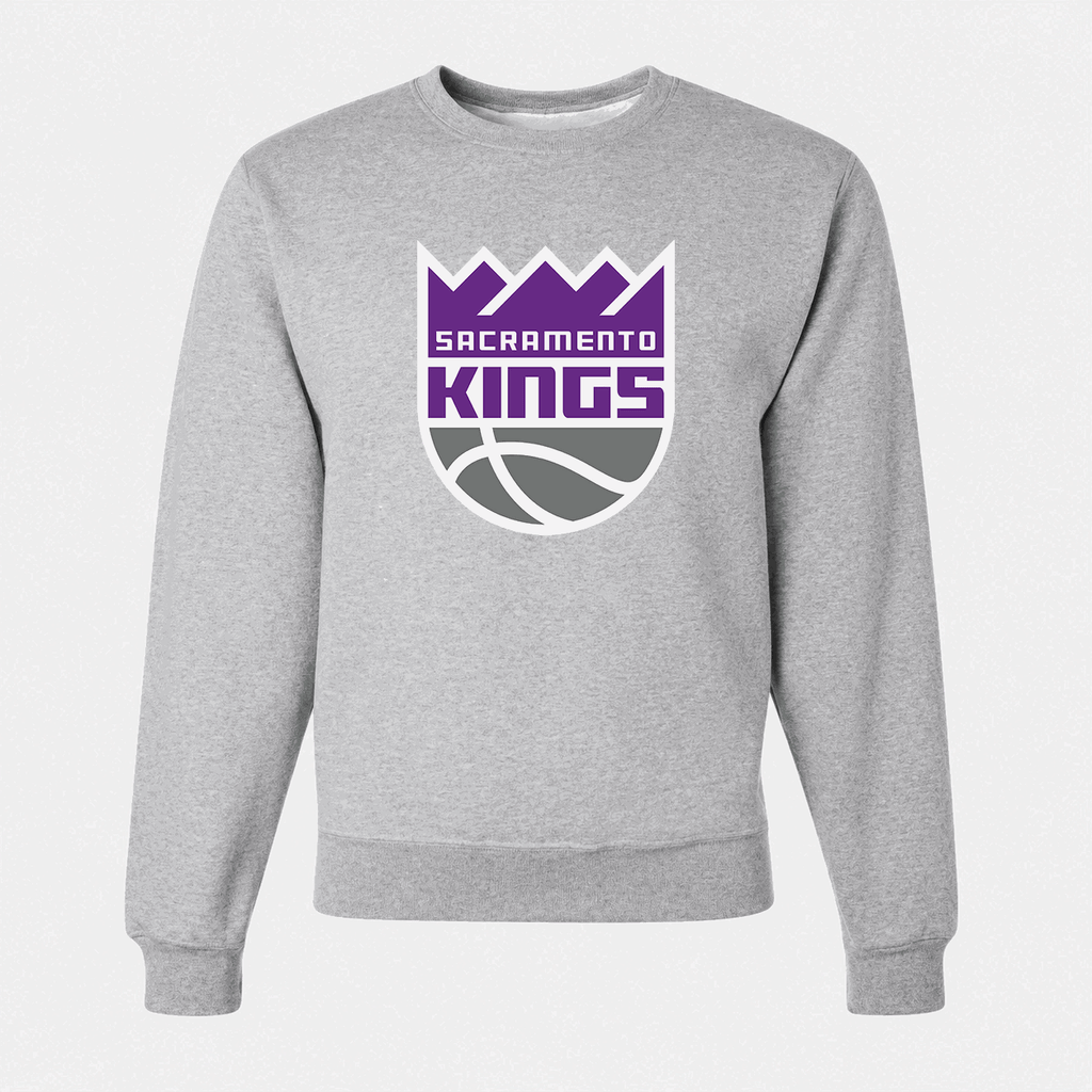 Men's Sacramento Kings Crewneck Sweatshirt - Gray