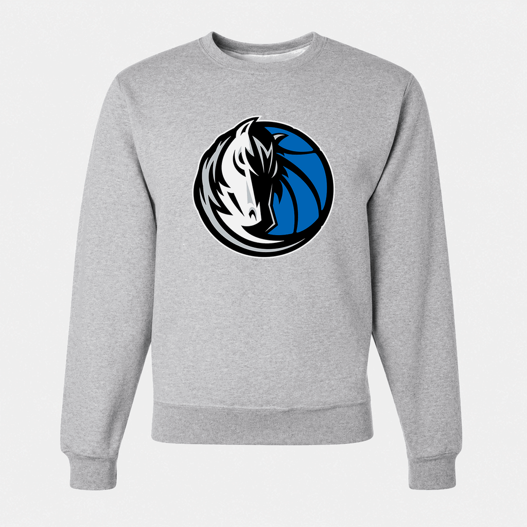 Men's Dallas Mavericks Crewneck Sweatshirt - Gray