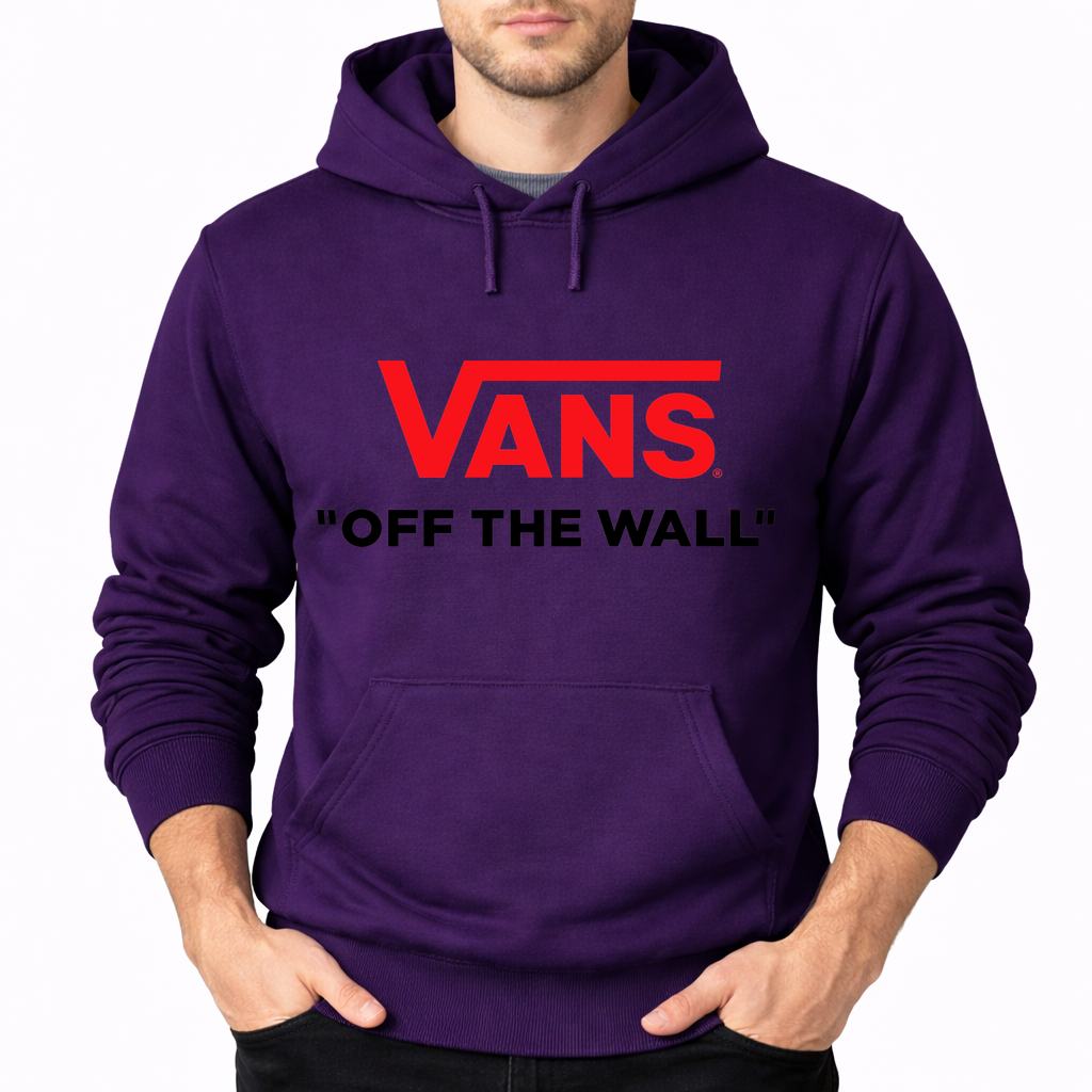 Men's Vans Pullover Hoodie - Purple