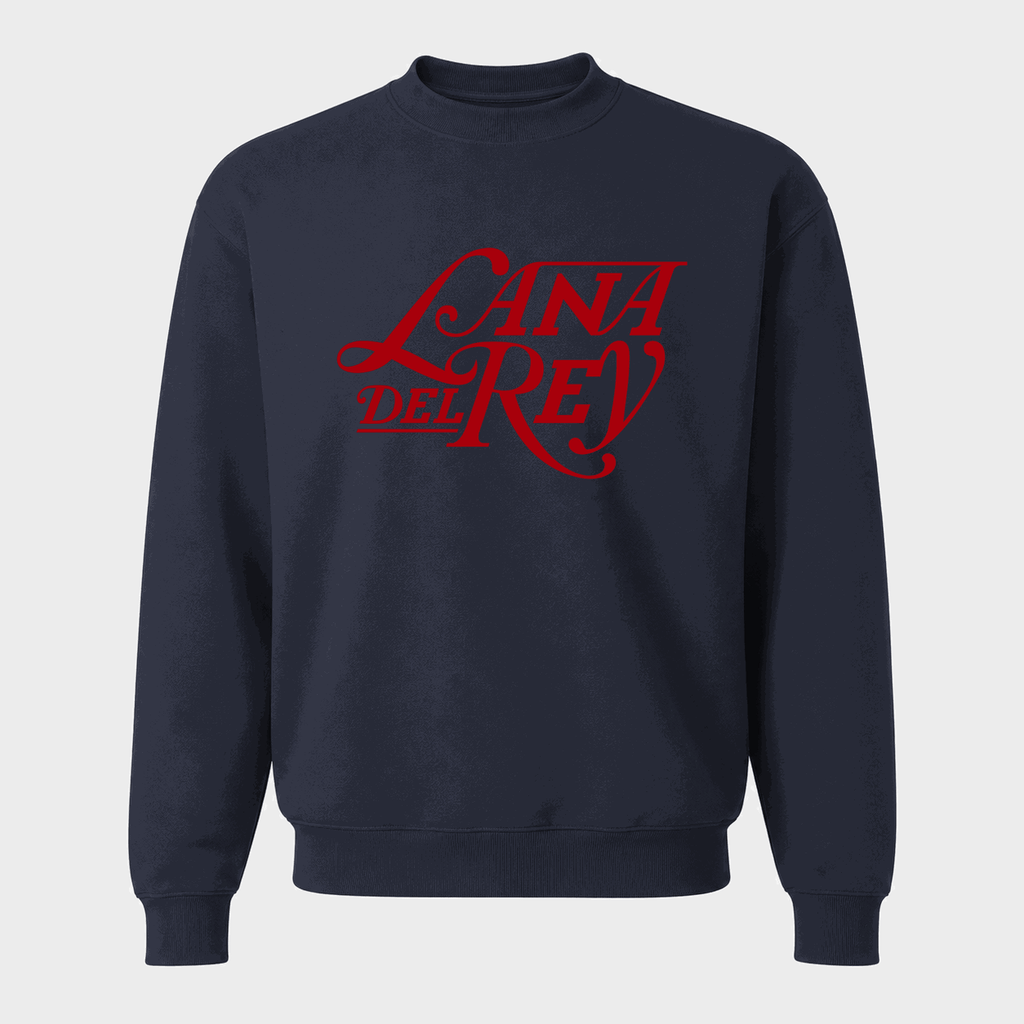 Men's Lana Del Rey Crewneck Sweatshirt - Navy