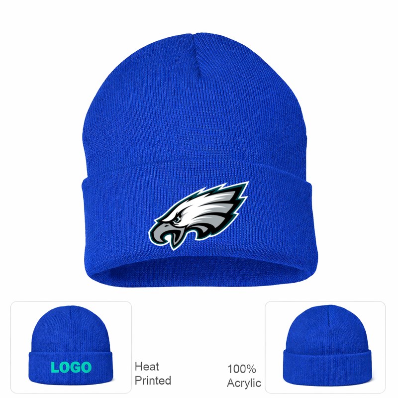 Philadelphia Eagles Royal Blue Beanie Hat