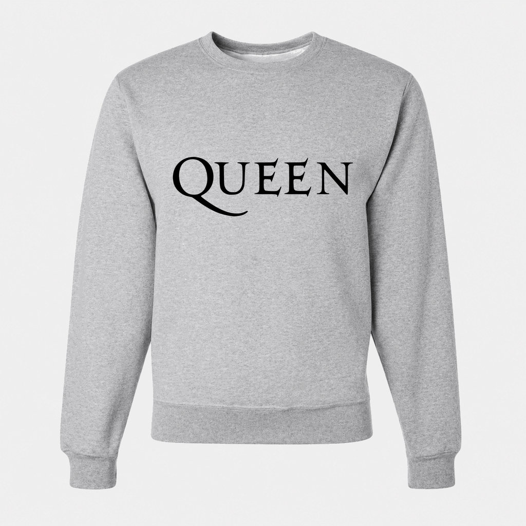 Men's Queen Crewneck Sweatshirt - Gray