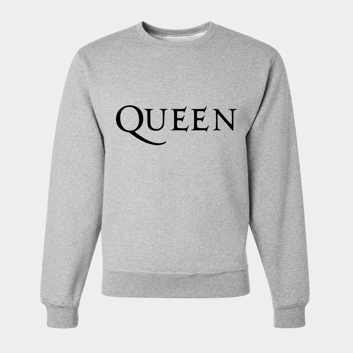 Men's Queen Crewneck Sweatshirt - Gray