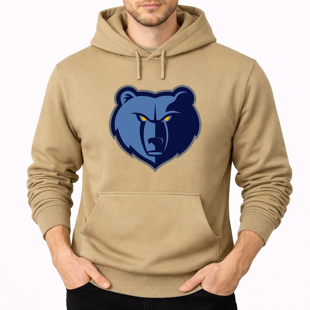 Men's Memphis Grizzlies Pullover Hoodie - Tan