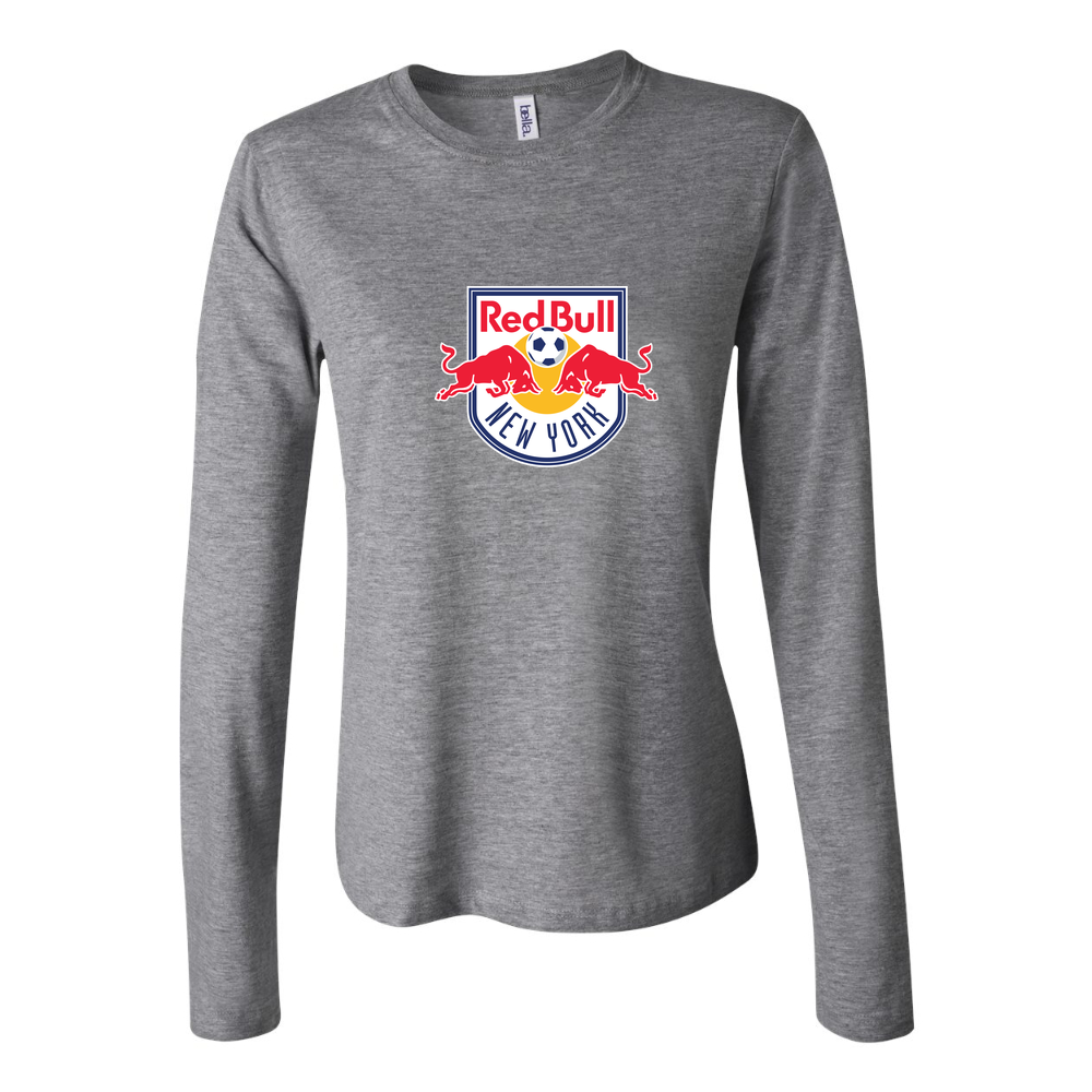 Women's New York Red Bulls Long Sleeve T-Shirt - Gray