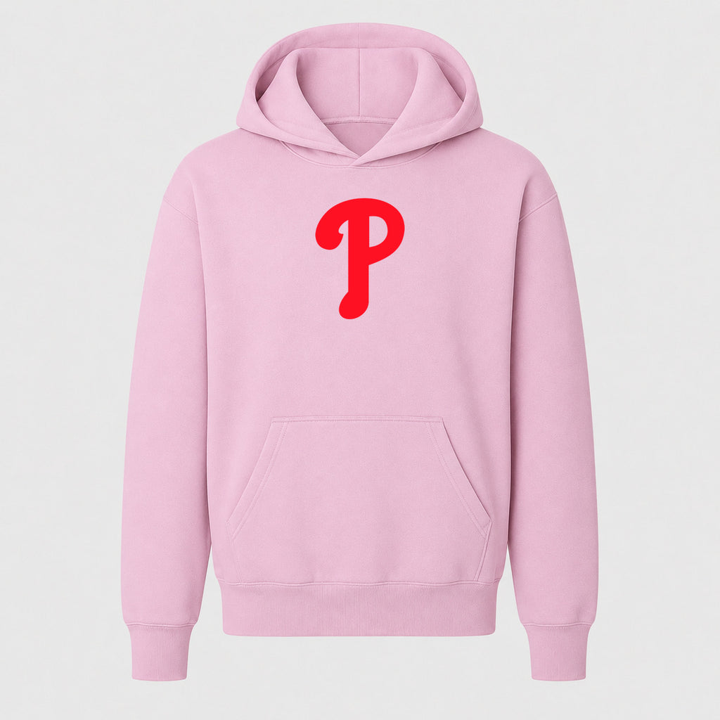 Youth Philadelphia Phillies Pullover Hoodie - Light Pink
