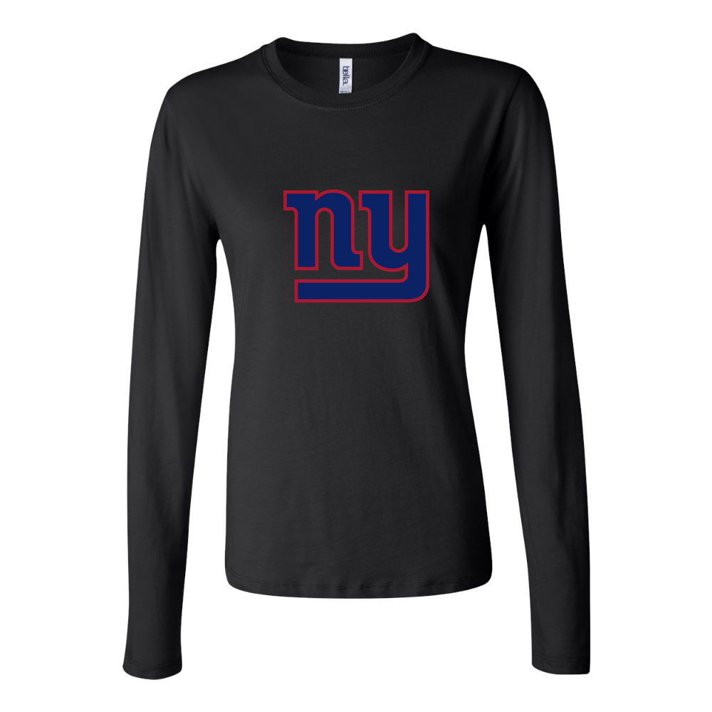 Women's New York Giants Long Sleeve T-Shirt - Black