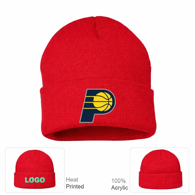 Indiana Pacers Red Beanie Hat