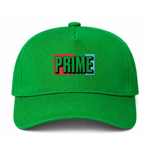 Prime Drink Logo Green Dad Baseball Cap Hat