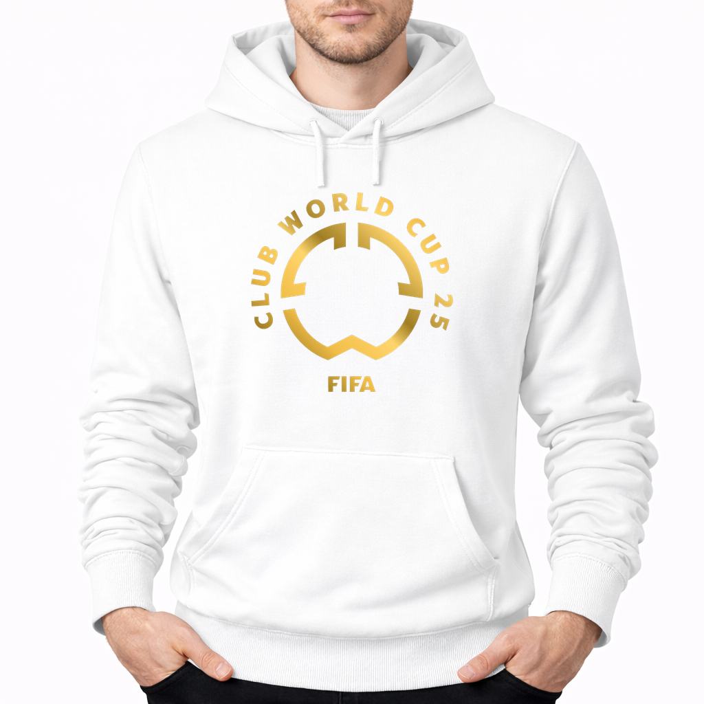Men's Club World Cup 2025 Pullover Hoodie - White