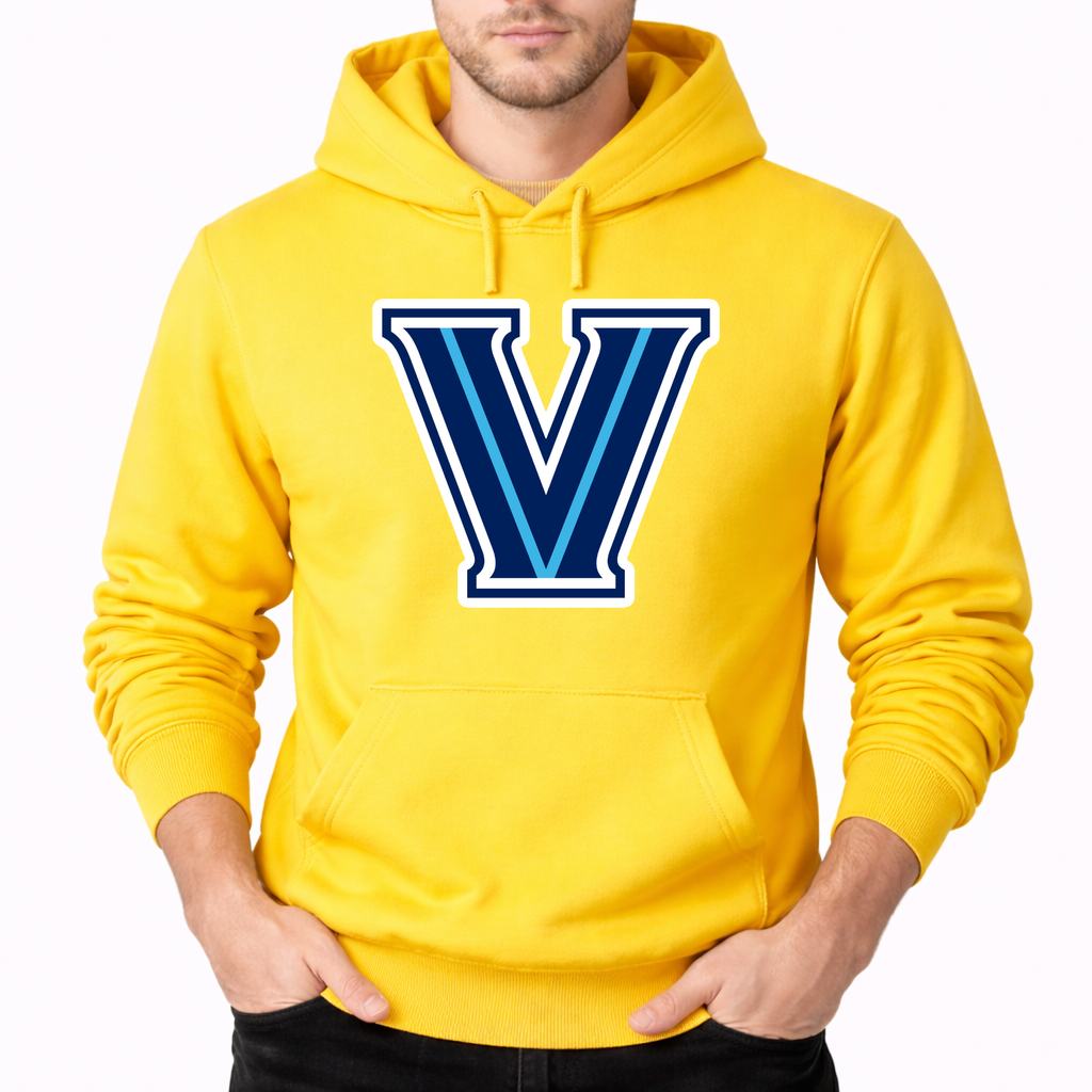 Men's Villanova Wildcats Pullover Hoodie - Yellow