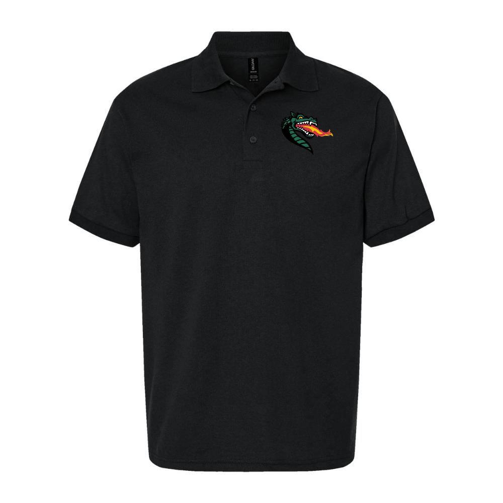 Men's UAB Blazers Dry Blend Polo - Black