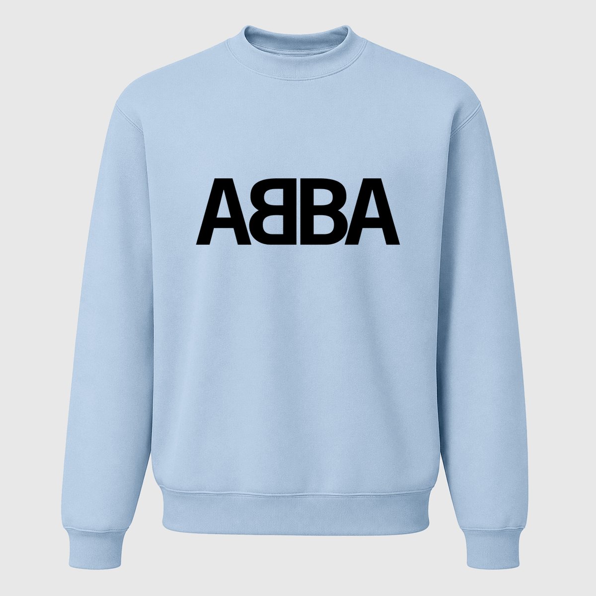 Men's ABBA Crewneck Sweatshirt - Sky Blue