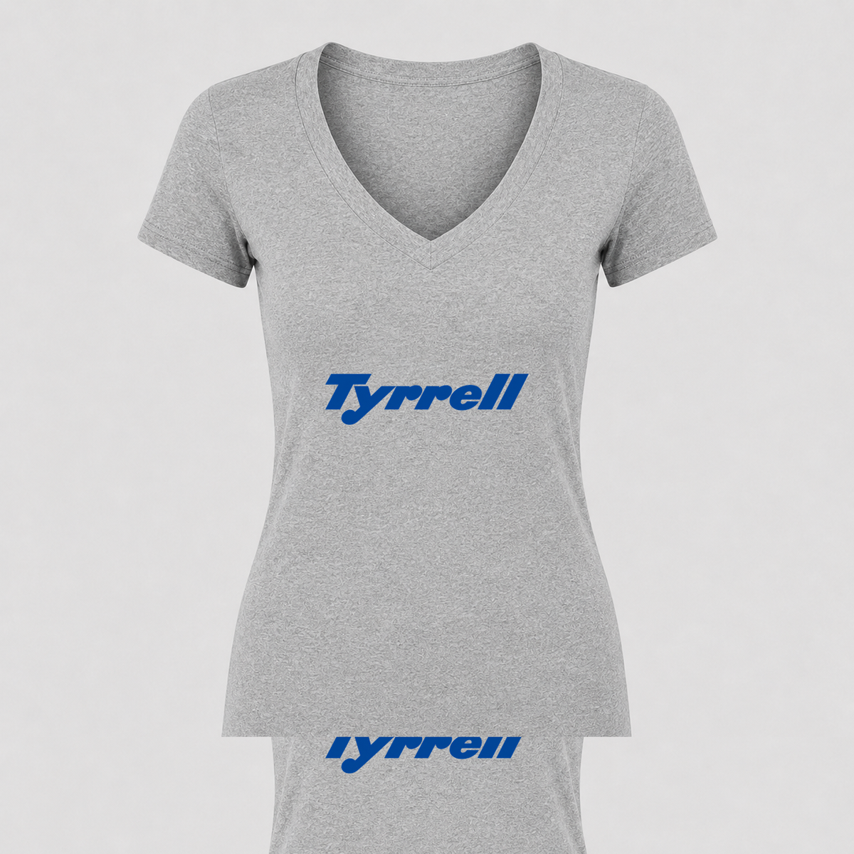 Women's Tyrrell V Neck T-Shirt in gray