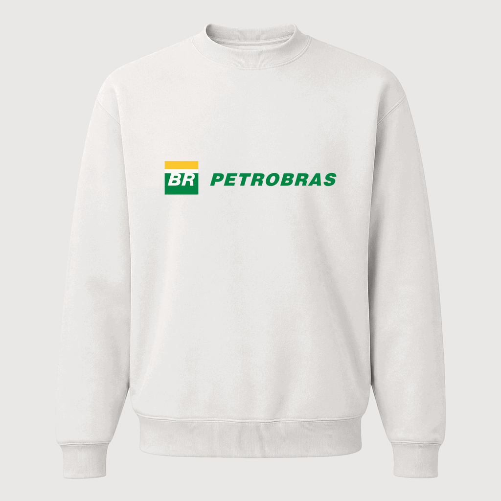 Men's Petrobras Crewneck Sweatshirt - White
