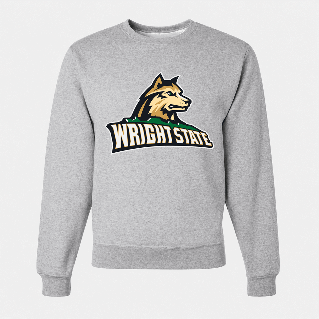 Men's Wright State Raiders Crewneck Sweatshirt - Gray