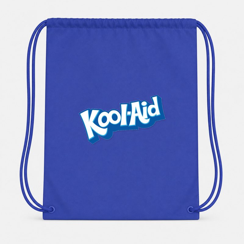 Kool Aid Brand Drawstring Bag - Blue