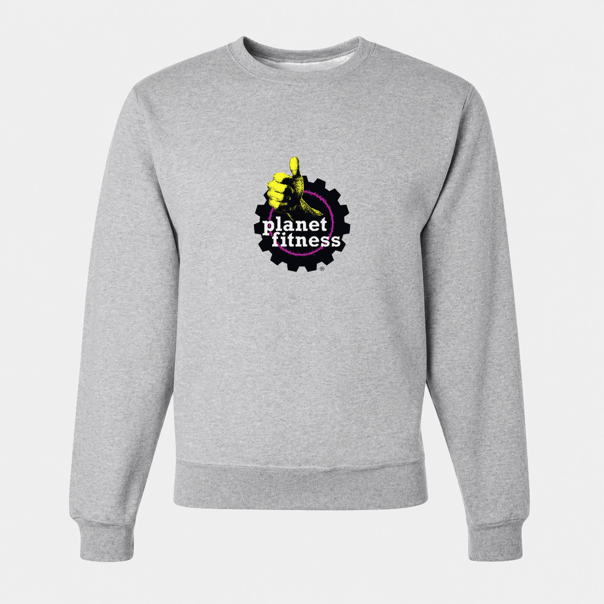 Men's Planet Fitness Crewneck Sweatshirt - Gray