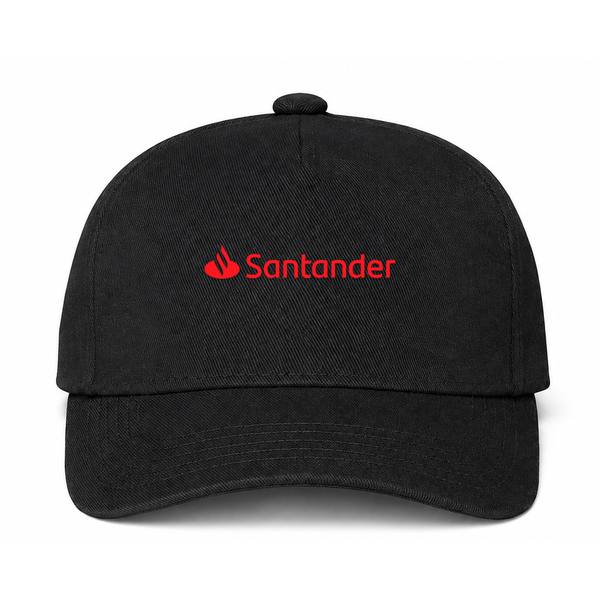 Santander Logo Black Dad Baseball Cap Hat