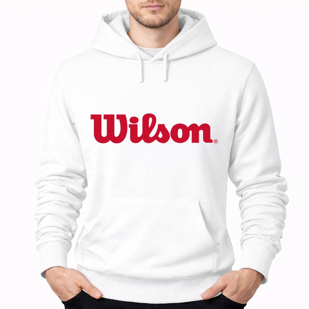 Men's Wilson Pullover Hoodie - White