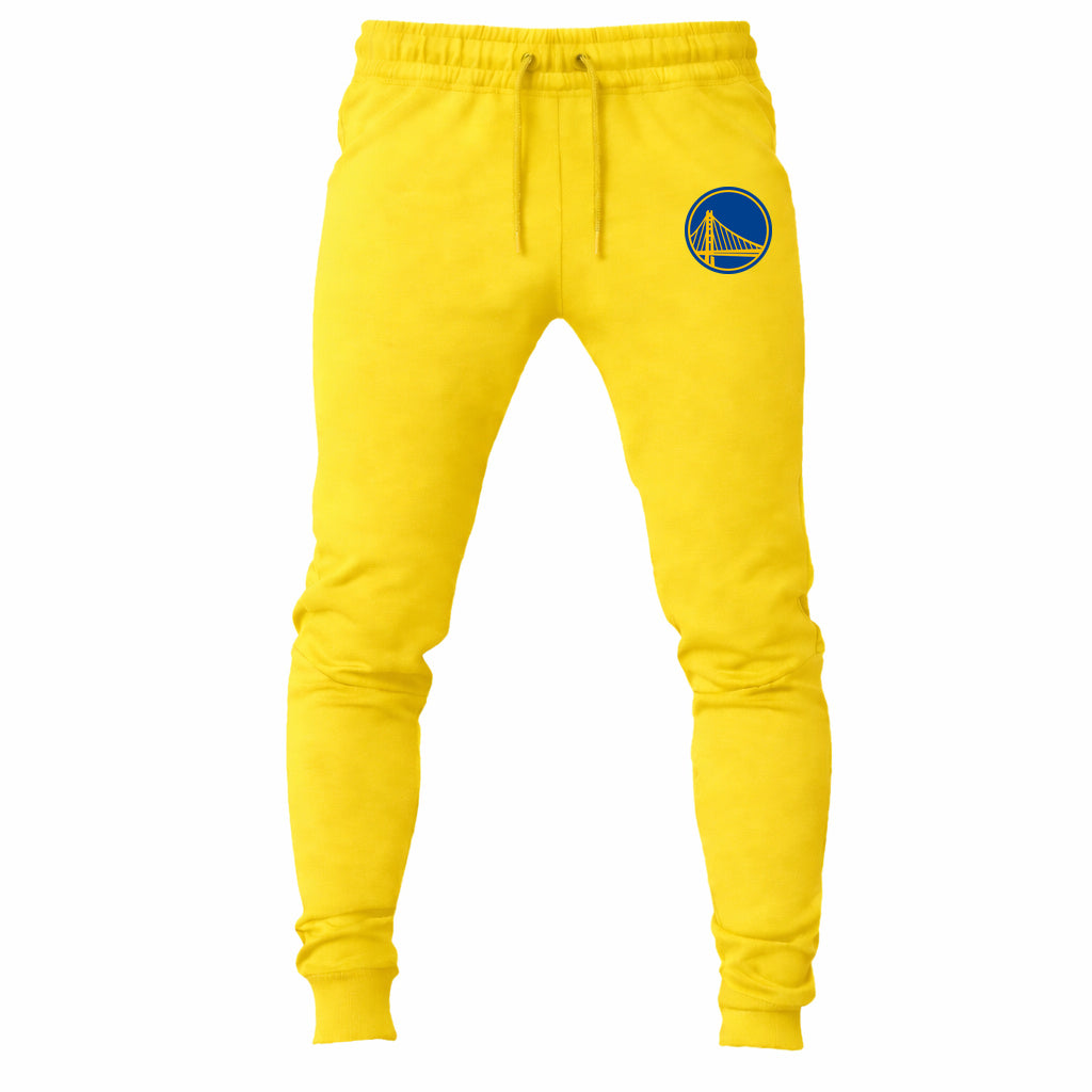 Golden State Warriors joggers sweatpants - Yellow