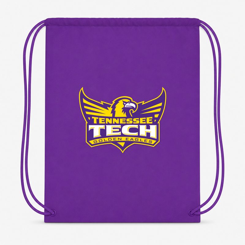 Tennessee Tech Golden Eagles Drawstring Bag - Purple