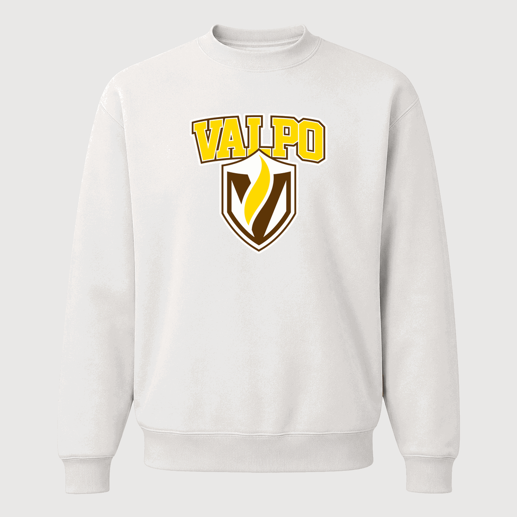 Men's Valparaiso Crusaders Crewneck Sweatshirt - White