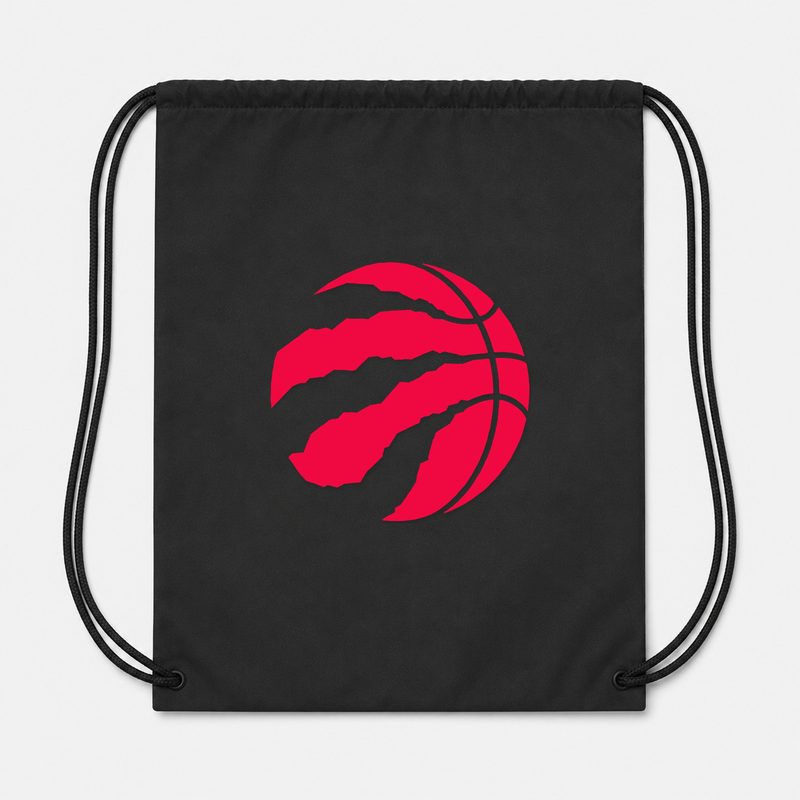 Toronto Raptors Drawstring Bag - Black