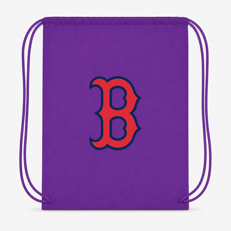 Boston Red Sox Drawstring Bag - Purple