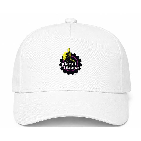 Planet Fitness Logo White Dad Baseball Cap Hat