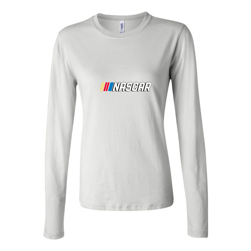 Women's nascar Long Sleeve T-Shirt - White
