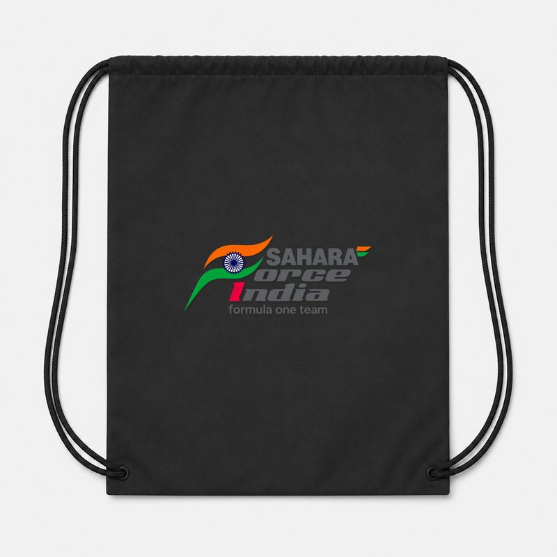Sahara Force India Formula One Team Drawstring Bag - Black