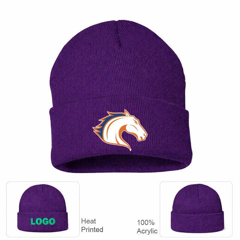 Texas Arlington Mavericks Purple Beanie Hat