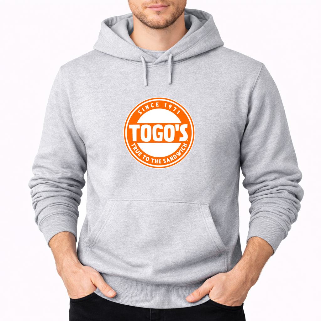 Men's Togo's Pullover Hoodie - Gray