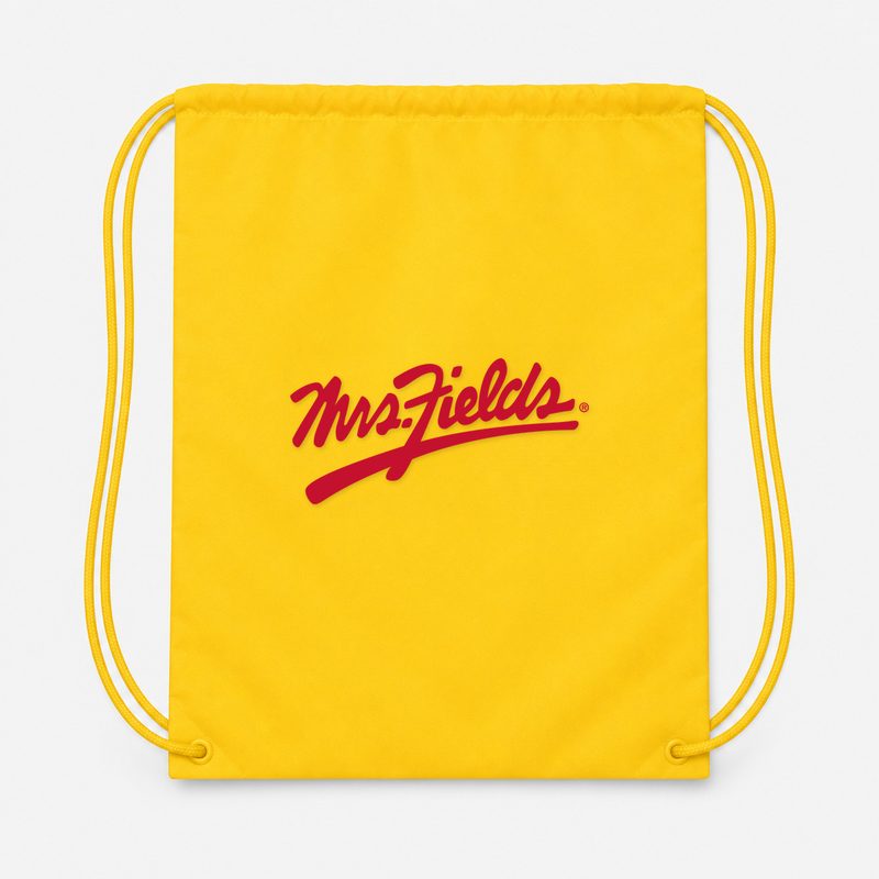 Mrs. Fields Drawstring Bag - Yellow