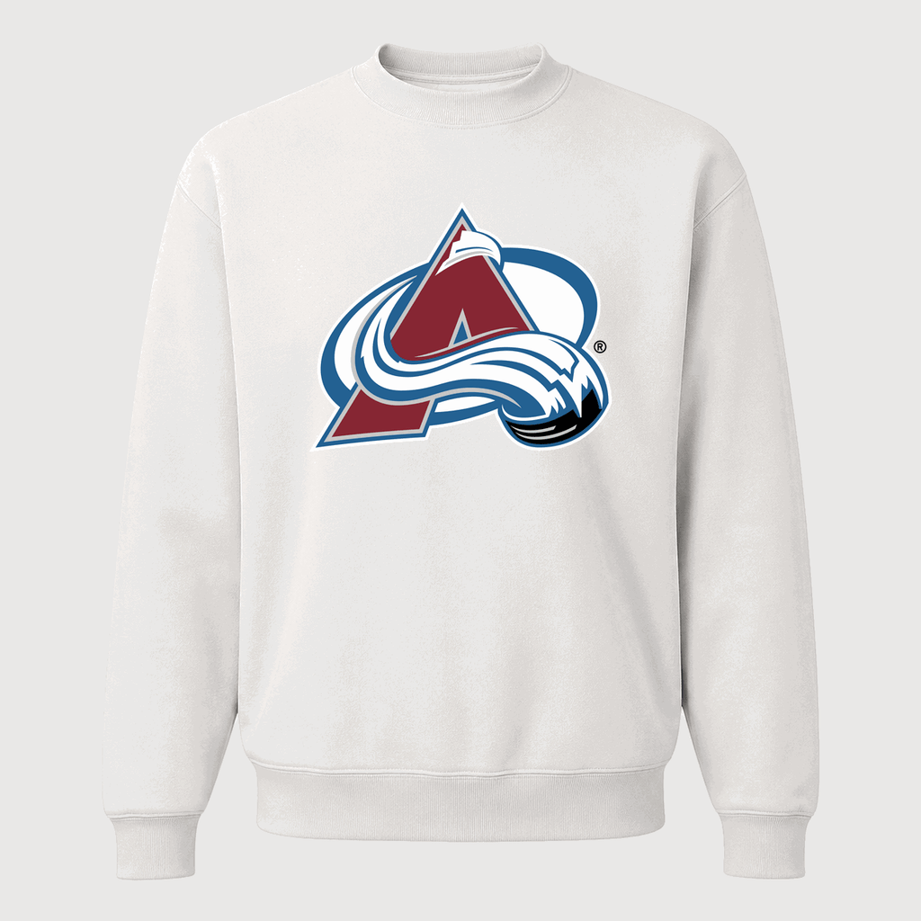 Men's Colorado Avalanche Crewneck Sweatshirt - White