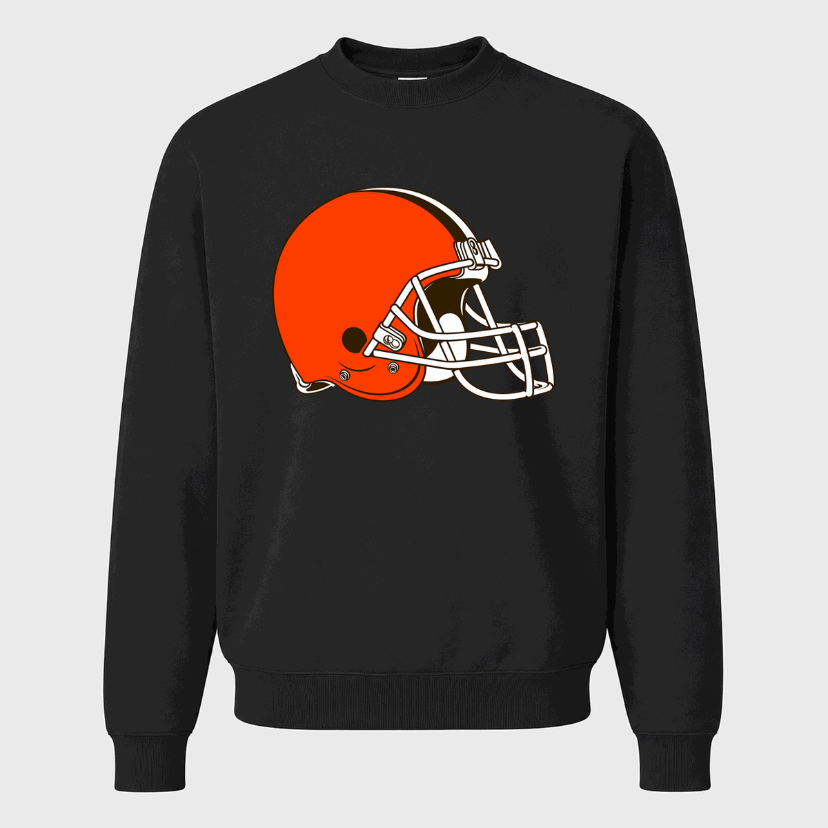 Men's Cleveland Browns Crewneck Sweatshirt - Black