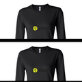Women's Zumba Fitness logo 1536x922 Long Sleeve T-Shirt - Black